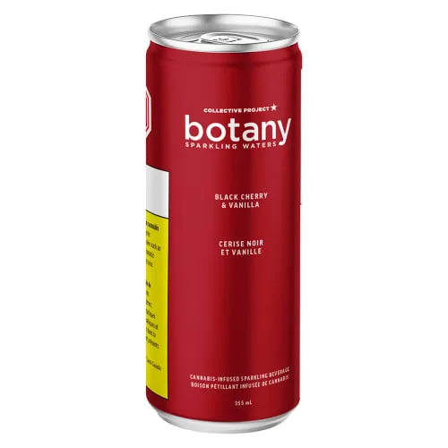 Black Cherry & Vanilla Sparkling Botanical Water product image