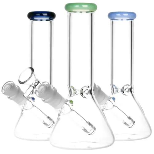 Classic Glass Beaker Water Pipe - 8" product image