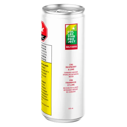 CBG Raspberry & Lime Sparkling Botanical Water product image