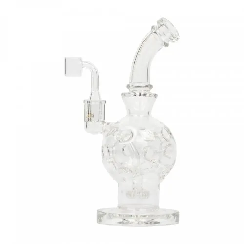 Dab Rigs - GEAR Premium 10" Tall Swiss Globe Concentrate Bubbler W/UFO Perc & Quartz Banger product image