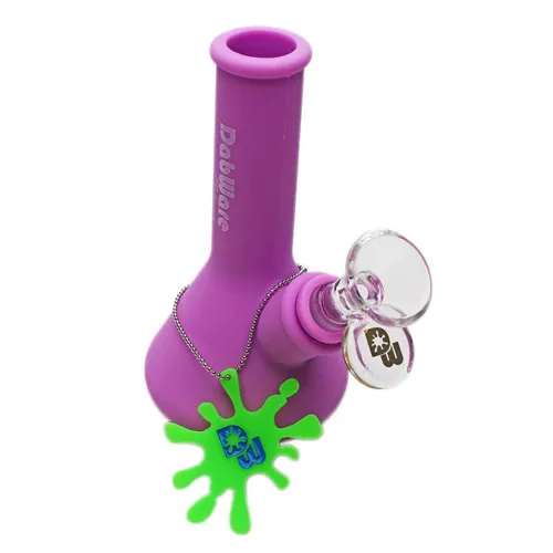 , 5" Beaker Platinum Silicone Bong product image