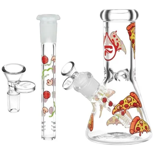 Design Series Glass Beaker Water Pipe - 8" / 14mm F product image