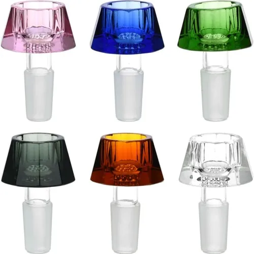 Elegant Faceted Crystaline Herb Slide - 14mm M product image