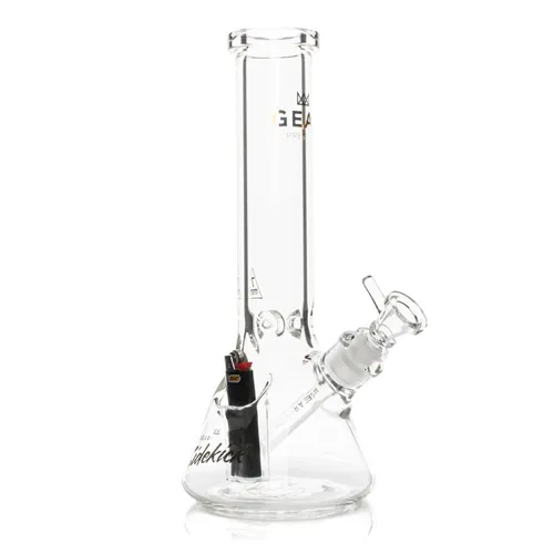 GEAR Premium 12" Tall 7mm Thick Clear Sidekick Beaker Tube W/Built In Lighter Holster product image
