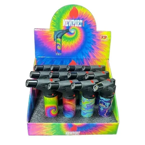 Newport - Psychedelic Single Windproof Torch Lighter product image