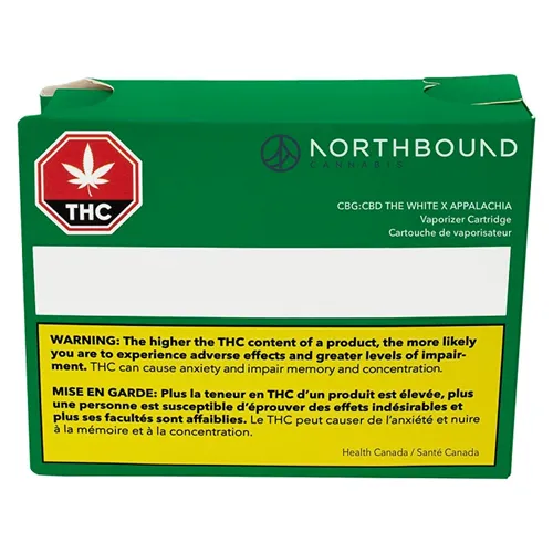 Northbound - CBG:CBD The White x Appalachia 510 product image