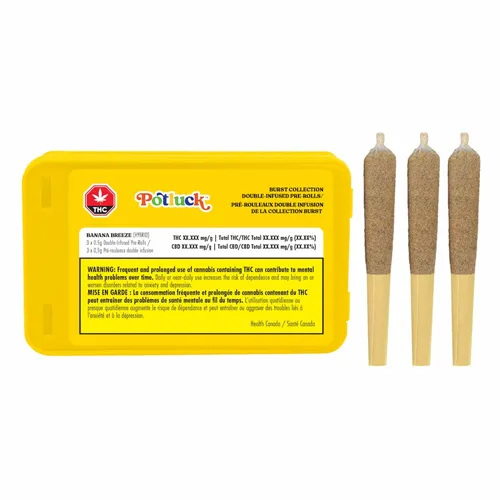 Potluck - Banana Breeze Infused Pre-Roll product image