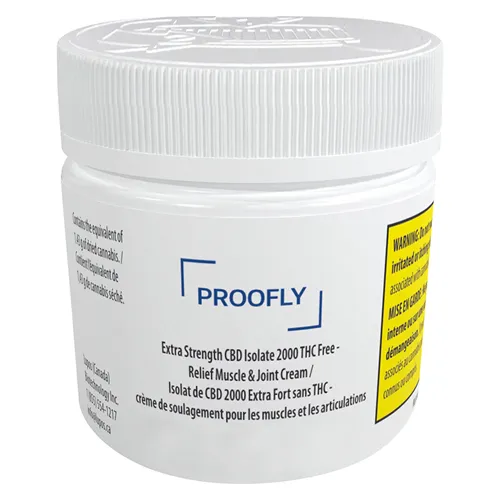 PROOFLY - Extra Strength CBD Isolate 2000 THC Free Relief Muscle Joint product image