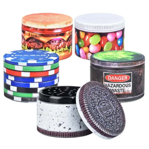 Design Series Aluminum Grinder - 4pc product image