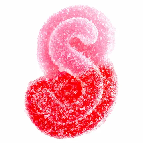Fully Blasted Strawberry Watermelon 1:1 CBG THC Gummy product image